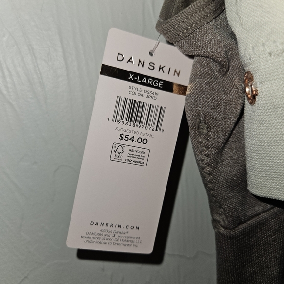 NWT! Set of 3 Danskin Bralettes in Brown Cream Terracotta Brand New X3 Bra - Picture 6 of 6